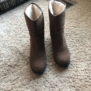 Brown boots